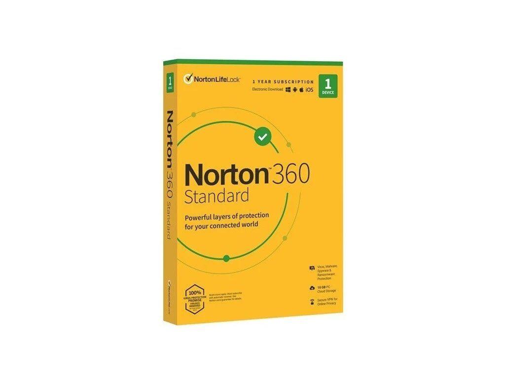 Krabicové balení Norton 360 Standard z nabídky WinKey.cz